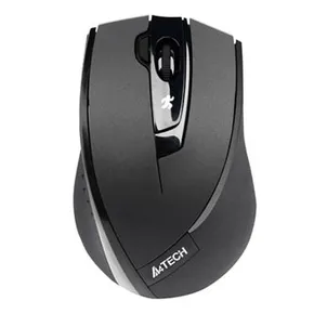 A4Tech Myš G9-730FX-1, 2000DPI, 2.4 [GHz], optická, 4tl., bezdrôtová, čierna, 1 ks AA, klasická, V-Track