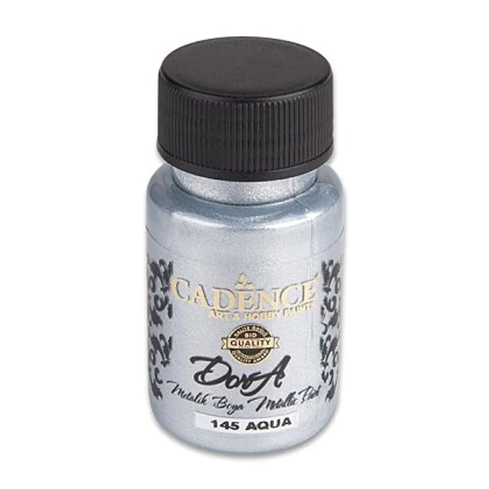 Hlavný obrázok produktu Akrylová barva Cadence Dora Metallic, 50 ml - stříbrná modrá