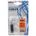 Ďalší obrázok produktu Audio Redukcia, Jack (3,5mm) M-Jack (6,3mm) F, 0, stereo, čierna, Logo, blister