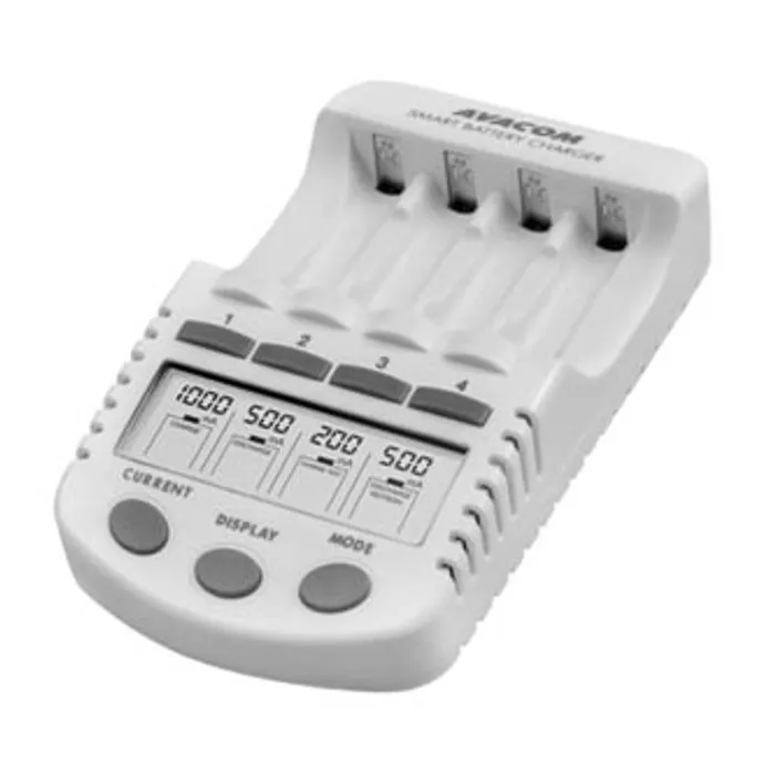 Hlavný obrázok produktu Avacom, Inteligentní nabíječka, JVL-505, na 4 ks AA/AAA, NiMH, Ni-Cd, 220V (el.síť), nabí