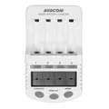 Ďalší obrázok produktu Avacom, Inteligentná nabíjačka, JVL-505, na 4 ks AA/AAA, NiMH, Ni-Cd, 220V (el.síť), nabíjanie samostatných článkov