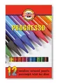 Ďalší obrázok produktu Farebné pastelky "Progresso 8756/12", 12 ks, bez dreva, KOH-I-NOOR