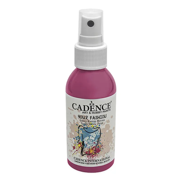 Hlavný obrázok produktu Barvy na textil Cadence Your Fashion, růžová, 100 ml