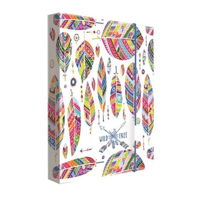 Hlavný obrázok produktu Box na sešity A4 Jumbo Pírka