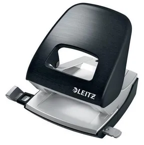 Celokovový stolný dierovač Leitz NeXXt Style 5006, Saténovo čierna
