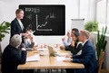 Ďalší obrázok produktu Čierna bezrámová magnetická tabuľa na kriedy - Qboard 150 x 97 cm