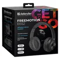 Ďalší obrázok produktu Defender FreeMotion B552, slúchadlá s mikrofónom, ovládanie hlasitosti, čierna, 2.0, 40 mm