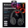 Ďalší obrázok produktu Defender FreeMotion B552, slúchadlá s mikrofónom, ovládanie hlasitosti, čierna, 2.0, 40 mm