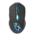 Ďalší obrázok produktu Defender Myš Sky Dragon GM-090L, 3200DPI, optická, 6tl., drôtová USB, čierna, s hernou podložkou, podsvietená
