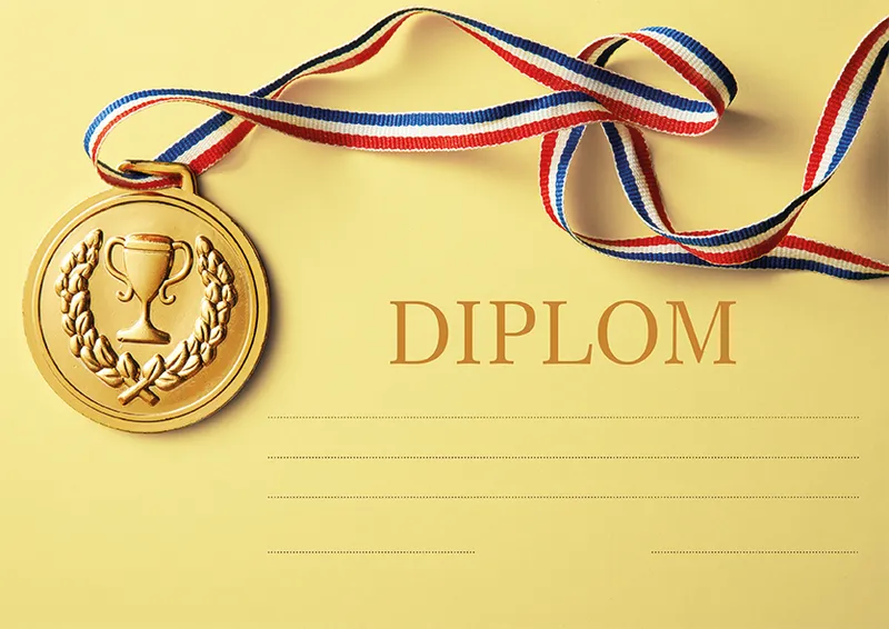 Hlavný obrázok produktu Diplom A4 Medaile