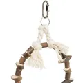 Ďalší obrázok produktu Drevená hojdačka z prírodného dreva 22x29 cm