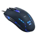 Ďalší obrázok produktu E-blue Polygon, sada klávesnice s myškou Cobra II, US, herná, a podložkou Mazer Marface S typ drôtová (USB), čierno-modrá