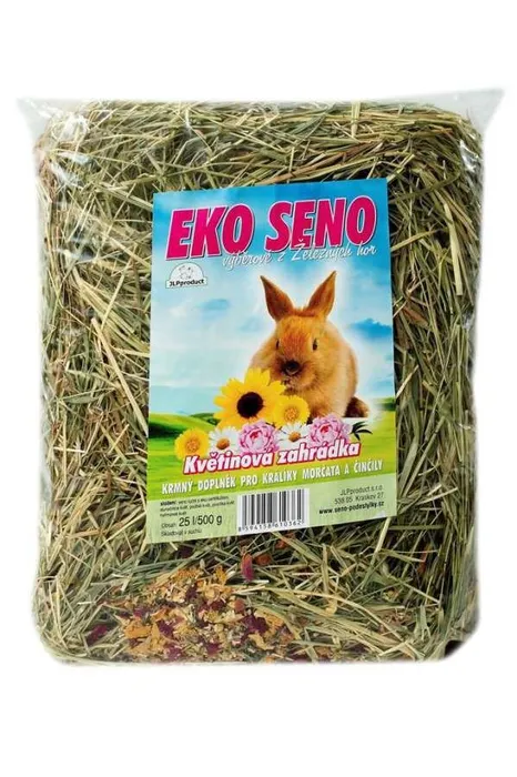 Hlavný obrázok produktu EKO seno 25 l/500 g květinová zahrádka