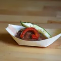 Ďalší obrázok produktu Fingerfood miska drevená, lodička 11 x 7 cm [100 ks]