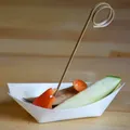 Ďalší obrázok produktu Fingerfood miska drevená, lodička 13 x 8 cm [100 ks]