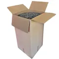 Fixačné výplňové telieska In BOX chips BIO, 250 litrov, v škatuli, čierne