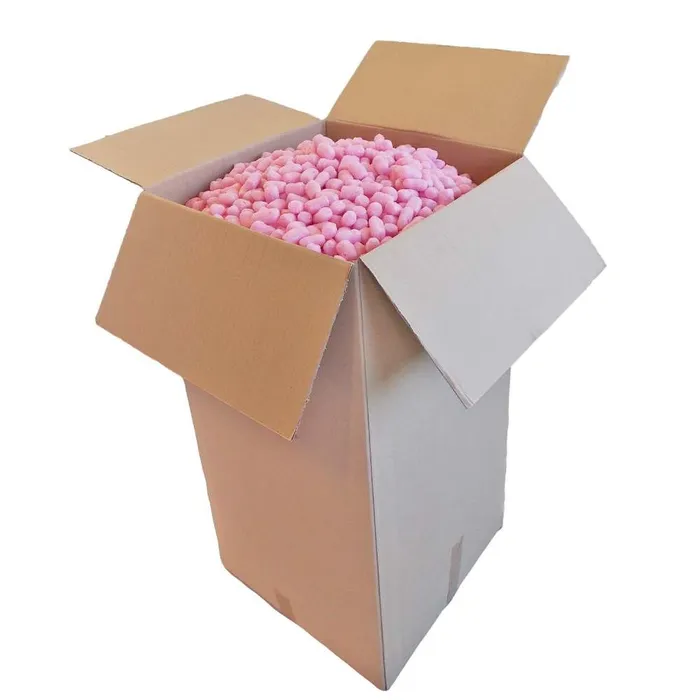 Hlavný obrázok produktu Fixační výplňová tělíska In BOX chips BIO, 250 litrů, v krabici, růžová