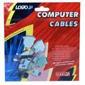 Ďalší obrázok produktu FTP patchcord, Cat.5e, RJ45 M-2m, tienený, sivý, economy
