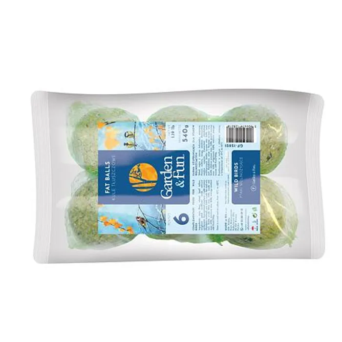 Hlavný obrázok produktu GARDEN FUN balení lojových koulí pro ptáky á 90g (6 ks v bal)
