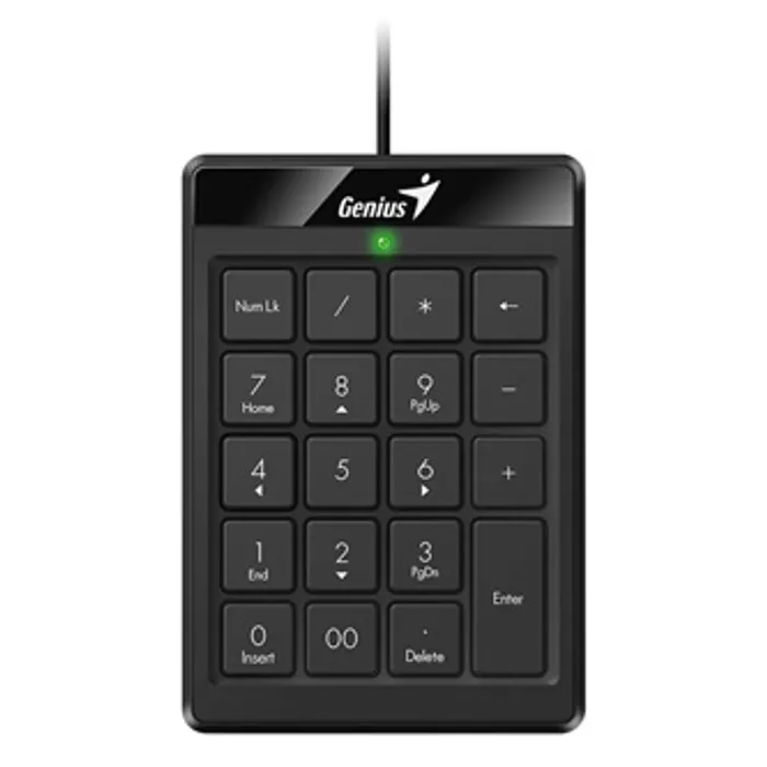 Hlavný obrázok produktu Genius NumPad 110, numerická klávesnice numerická, drátová (USB), černá, ne