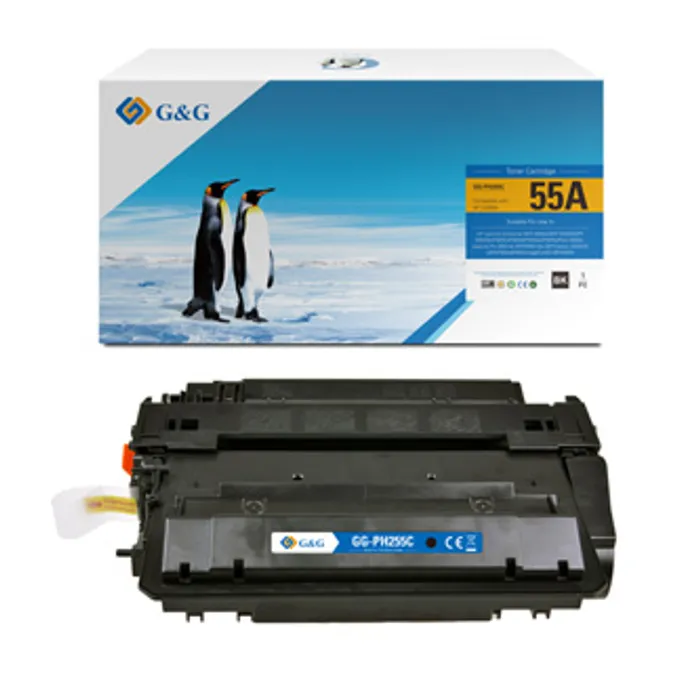 Hlavný obrázok produktu G&G kompatibilní toner s CE255A, black, NT-PH255C, pro HP LaserJet Enterprise MFP M525c/M
