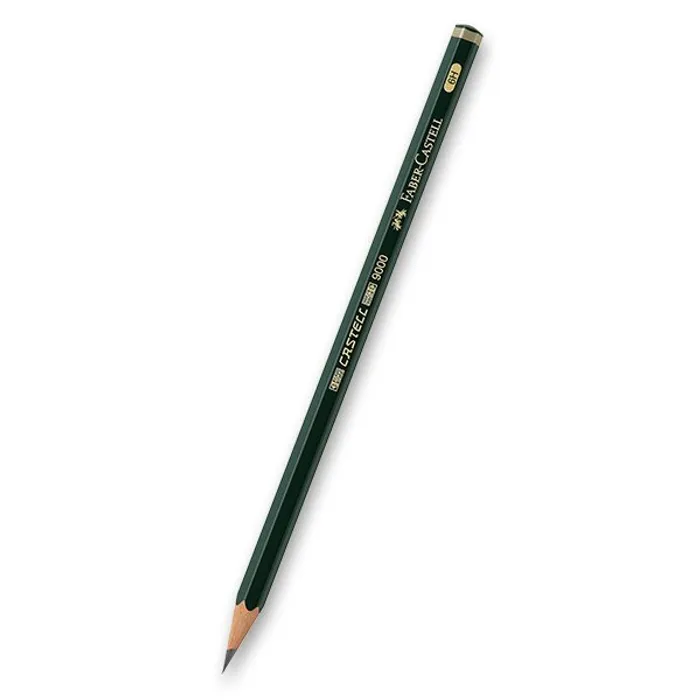 Hlavný obrázok produktu Grafitová tužka Castell 9000, 6H, Faber-Castell 119016