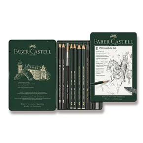 Grafitová ceruzka Faber-Castell 112972 Pitt Monochrome Graphite súprava 11 kusov