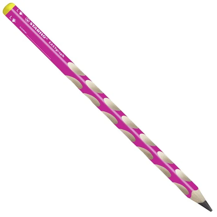 Hlavný obrázok produktu Grafitová tužka pro leváky - STABILO EASYgraph růžová - HB [1 ks]