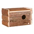 Ďalší obrázok produktu Hniezdiaca búdka z prírodného dreva pre korely 30x20x20 cm