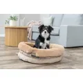 Ďalší obrázok produktu HOME Edition pelech LIANO Soft, okrúhly s vysokým okrajom, ø 65 cm, piesková/hnedá