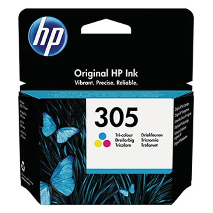 Hlavný obrázok produktu HP originální ink 3YM60AE, Tri-colour, 100str., HP 305, HP DeskJet 2300, 2710, 2720, Plus