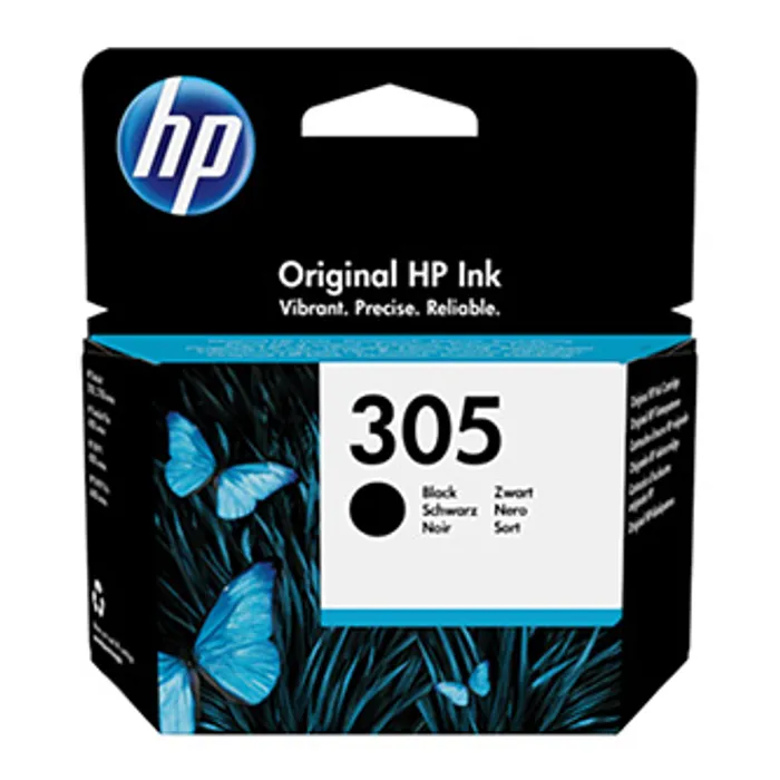 Hlavný obrázok produktu HP originální ink 3YM61AE, black, 120str., HP 305, HP DeskJet 2300, 2710, 2720, Plus 4100