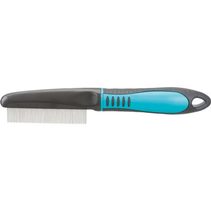 Hlavný obrázok produktu Hřeben středně hustý s protiskluzovou rukojetí 22 cm