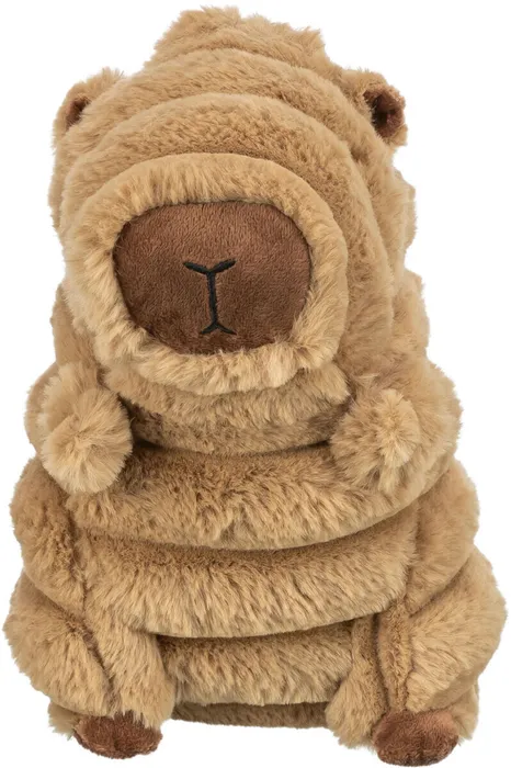 Hlavný obrázok produktu Kapybara, plyšová hračka , se zvukem, 23 cm, hnědá