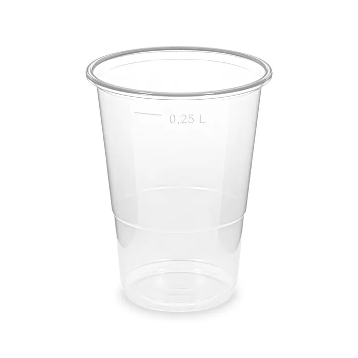 Hlavný obrázok produktu Kelímek průhledný 0,25 l (PP) (průměr 78 mm) [50 ks]