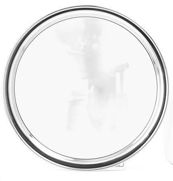 Hlavný obrázok produktu Kovový tác, kulatý, chromový, 29 cm