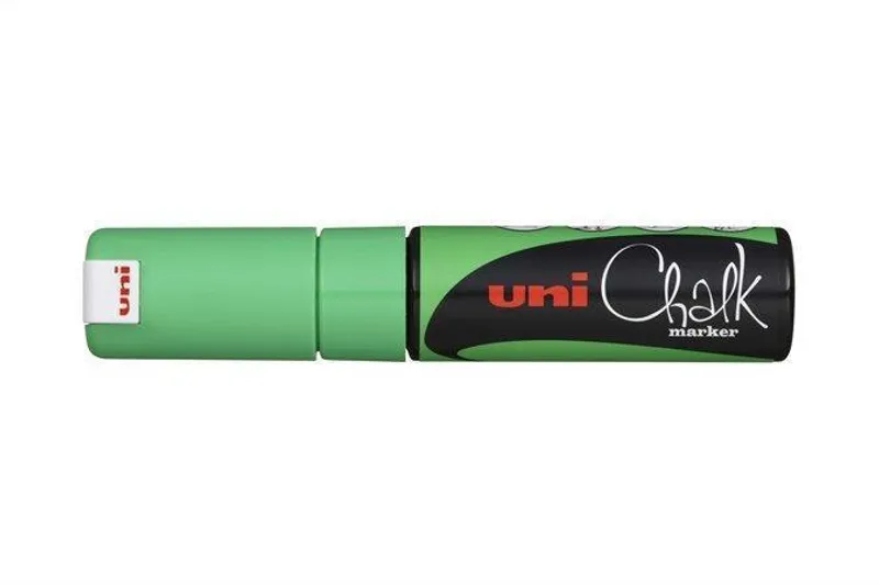 Hlavný obrázok produktu Křídový popisovač "PWE-8K", fluorescenční zelená, 8mm, UNI