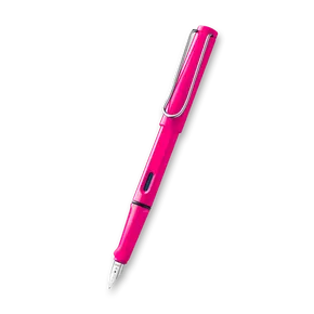 Plniace pero Lamy Safari Shiny Pink, hrot M