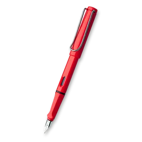 Plniace pero Lamy Safari Shiny Red, hrot M