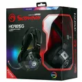 Ďalší obrázok produktu Marvo HG9015G, slúchadlá s mikrofónom, ovládanie hlasitosti, čierna, USB