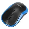 Ďalší obrázok produktu Marvo Myš DWM100BL, 1000DPI, 2.4 [GHz], optika, 3tl., bezdrôtová, čierno-modrá, 1 ks AAA, kancelárska