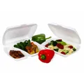 Ďalší obrázok produktu Menu box (XPS) 2dielny biely 241 x 207 x 69 mm [125 ks]