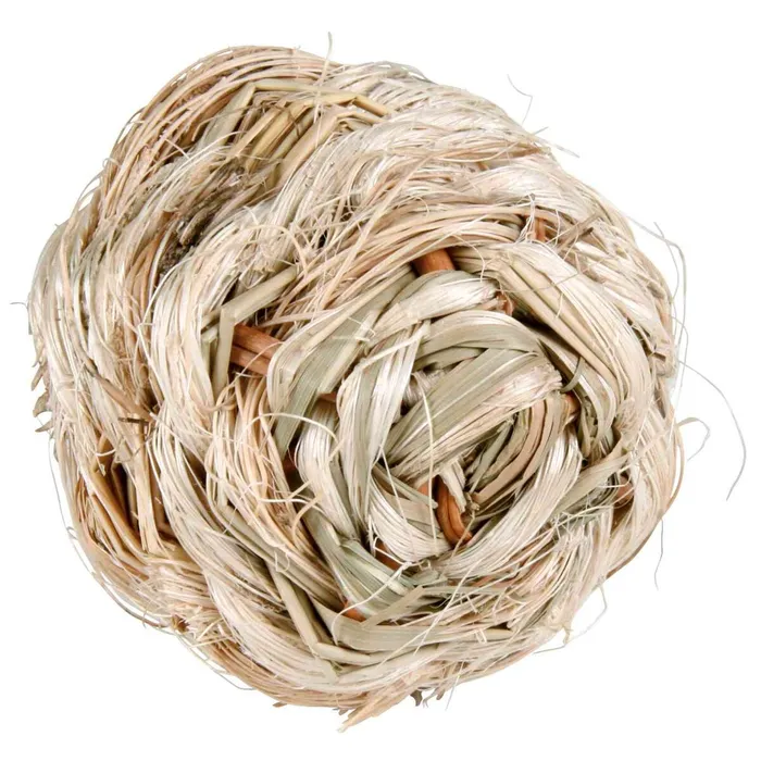 Hlavný obrázok produktu Míček s rolničkou z trávy 6 cm