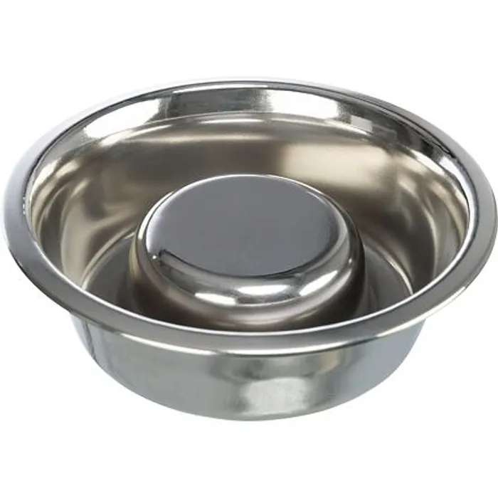 Hlavný obrázok produktu Miska k pomalému krmení, nerez 0,6 l/ o 17 cm