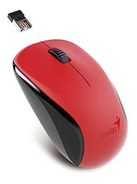 Hlavný obrázok produktu Myš, bezdrátová, optická, malá velikost, GENIUS "NX-700", červená