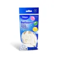 Ďalší obrázok produktu Nafukovací balónik biely priemer 25cm `M` [10 ks]
