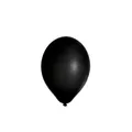 Nafukovací balónik čierny priemer 25cm `M` [10 ks]