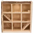 Ďalší obrázok produktu Natural Living veža/bludisko na hranie pre myši a zakrpatené škrečky, 3 poschodia 30x30x10 cm