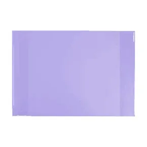 Obal univerzálny PP, 237x450 mm lesk, číry, samolep.prúžok
