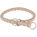 Obojok CAVO okrúhly polosťahovací, telová/piesková M-L: 43-51cm/ o18mm